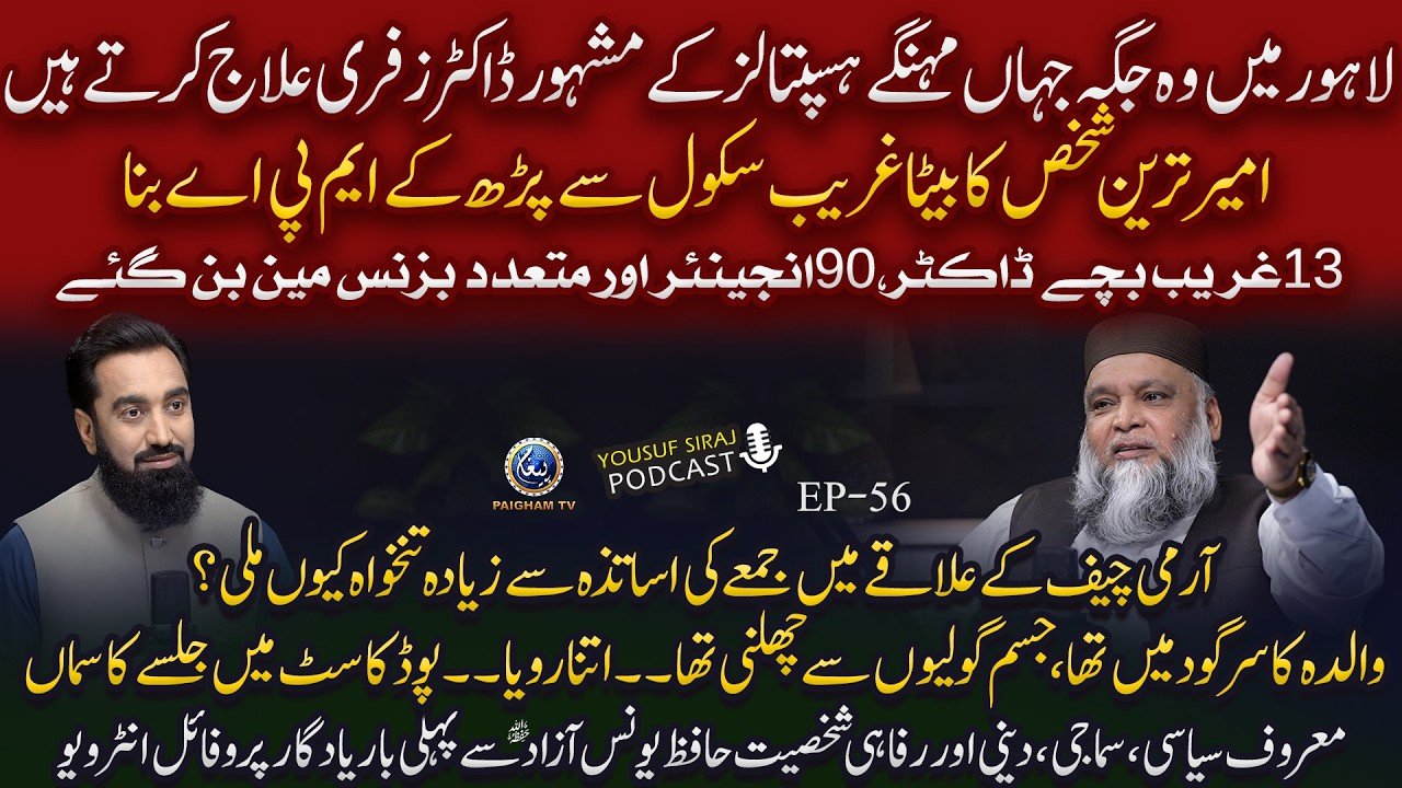 Army Chief Ke Elaqay Mein Mera Jumma aur Salary? | YS Podcast Ft. Hafiz Younas Azad | Ep 56